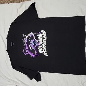 Insomniac nocturnal wonderland black tee shirt size medium brand new